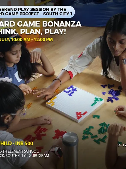 Another board game session at The Sixth Element School, a great weekend activity for kids aged 9-12.