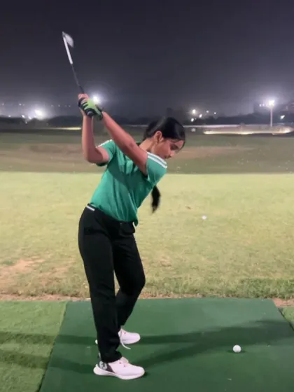 Another example of a strong P4 position from one of my junior girls during a night session at the range.