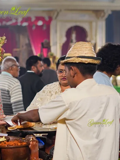 Our chefs bring their expertise and a bit of flair to every event. This live counter, featuring traditional clay pots, creates an authentic village-style atmosphere while serving up delicious, freshly prepared food.