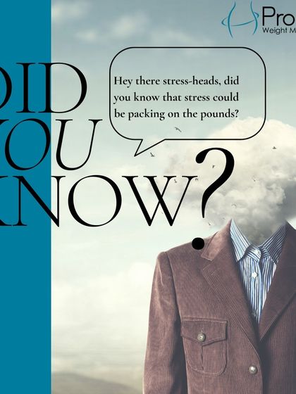 Did you know that stress could be causing you to pack on the pounds? We take a holistic approach to weight loss that includes managing stress.