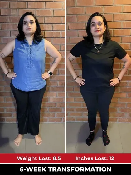 Sparsha's transformation, losing 8.5 kgs and 12 inches, shows what's possible even with a busy schedule. She went from struggling with consistency to loving her workouts so much she extended for three more months, proving our program builds habits that stick.