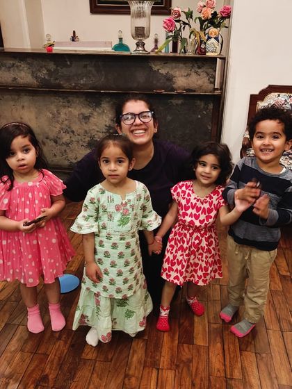 A candid moment from one of our batches. We love capturing these genuine smiles and connections.