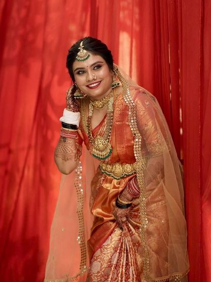 Makeover by Pragna Gangadhar - Bridal Makeup & Hair Styling Classic South Indian Bridal Looks photo 89