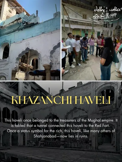 A look at Khazanchi Haveli, both in its current state and during one of my heritage walks. This haveli was once a status symbol for the rich in Shahjahanabad.