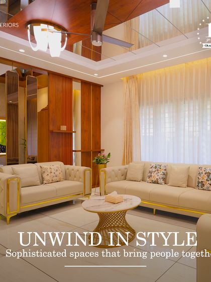 RAK Interiors - Turnkey Residential Interiors Elegant Living Rooms: Spaces to Unwind photo 9