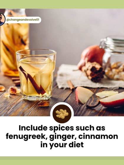 Including spices like fenugreek, ginger, and cinnamon in your diet is a simple and effective habit for managing PCOS symptoms naturally.