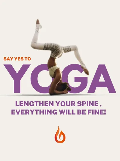 Lengthen your spine, everything will be fine. A healthy, aligned spine is the foundation of your body's strength and supports better posture and reduced stress.