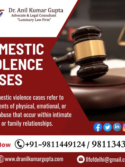 Our firm provides urgent and robust legal representation in domestic violence cases. We are experienced in handling matters of physical, emotional, or sexual abuse that occur within family relationships, prioritizing your safety and legal protection.