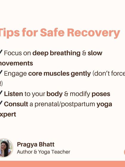 Pragya Bhatt - Therapeutic Yoga Postpartum Yoga: Gentle Recovery & Reconnection photo 33