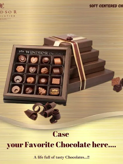 A classic assortment of my soft-centered chocolates, presented in our signature stacked gift boxes. This is a timeless corporate gift that showcases a variety of flavors and textures.