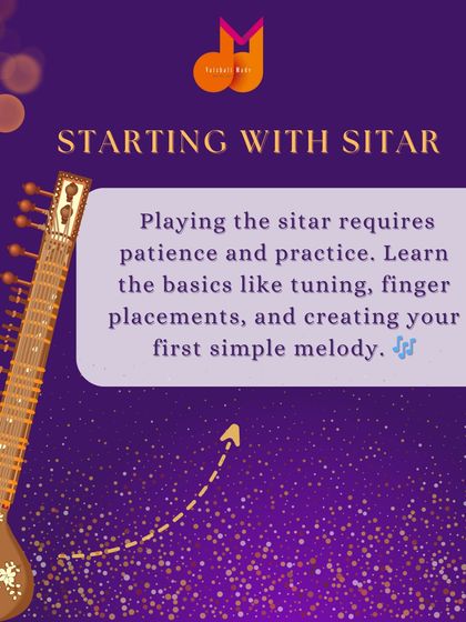 A closer look at starting your journey with the sitar. We teach the basics of tuning, finger placements, and creating your first simple melodies, requiring patience and practice.
