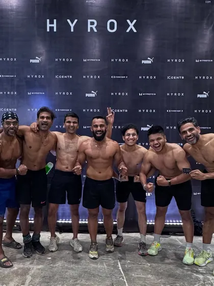 This is the result of teamwork and dedication. My team and I secured a podium finish at the HYROX Mumbai Team Relay. This isn't just about competing; it's about setting a goal, training smart, and proving that combining strength and endurance creates true athletes.