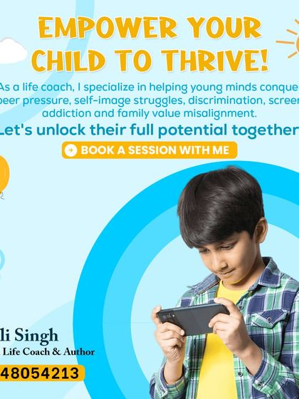 I specialize in helping young minds conquer peer pressure, self-image struggles, screen addiction, and family value misalignment. Let's work together to unlock their full potential.