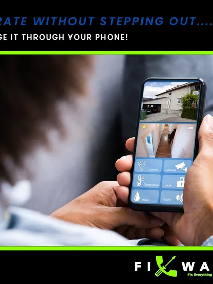 Manage your entire security system from the palm of your hand. Our integrated solutions allow you to view live camera feeds, control lighting, and manage access remotely through a single, user-friendly smartphone app for ultimate convenience.