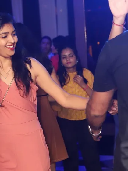 A happy dancer enjoying the music at Growl. Seeing people let loose and have fun is the best part of my job.