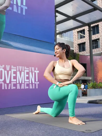 Leading a WARRIOR Rhythm session for the Lululemon India community was an incredible moment. It shows the power and appeal of this format. When you become a certified instructor, you're joining a movement that's recognized by leading names in the fitness world.