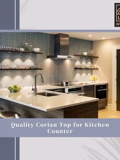 For a kitchen countertop that is as durable as it is beautiful, consider our Corian solid surface. It is resistant to stains and scratches and, like granite, is solid all the way through, ensuring it stands the test of time.