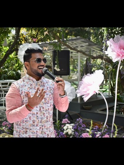 Emcee Pramod - Wedding Emcee & Host The Emcee In Action photo 43