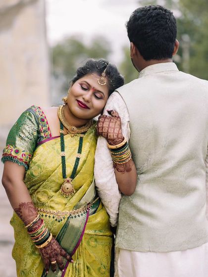 Soujanya Gowda - Special Occasion Makeup & Hairstyling Engagement & Reception Glam photo 7