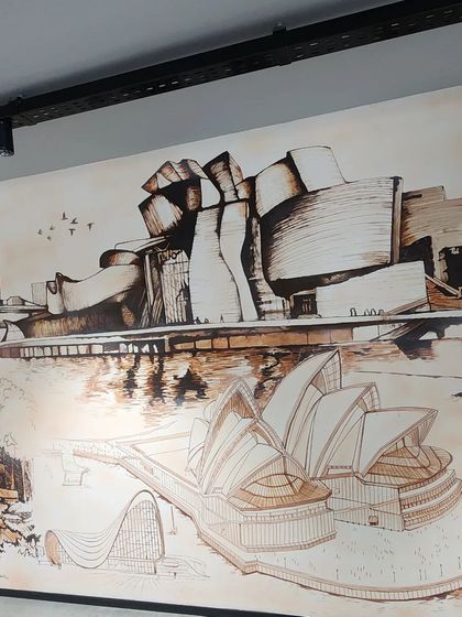 Shagufta - Mural and Wall Art Painting Art for Ambitious Workspaces photo 41