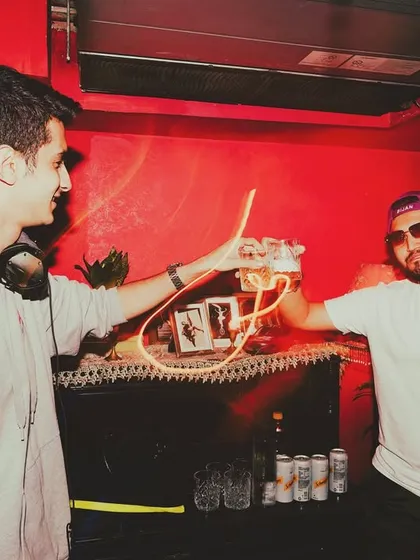 Cheers to a great set. Collaborating with other artists like Vivian Divine always pushes me creatively.