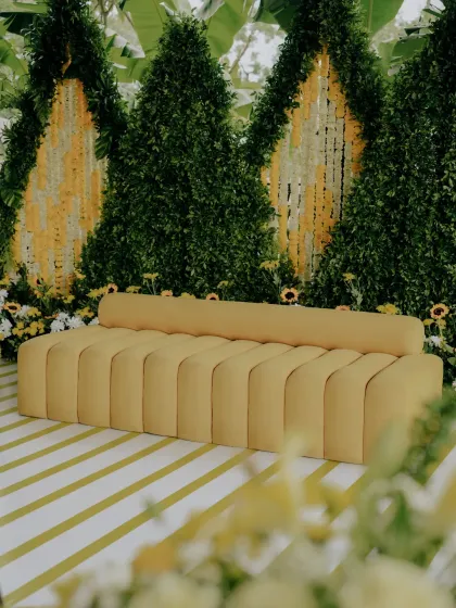 Vibrant Haldi & Mehendi Functions photo 12