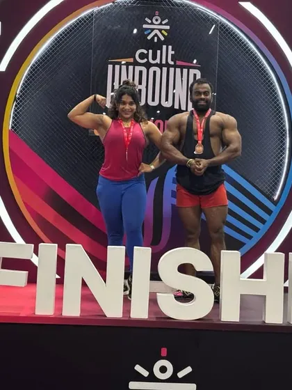 Standing on the finisher's podium at the Cult Unbound Championship. This wasn't just about winning; it was about showing up for a challenge outside my comfort zone and proving that with the right mindset, we can achieve anything.
