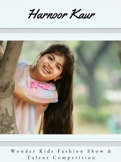 A warm welcome to Harnoor Kaur. Her joyful smile is absolutely radiant.