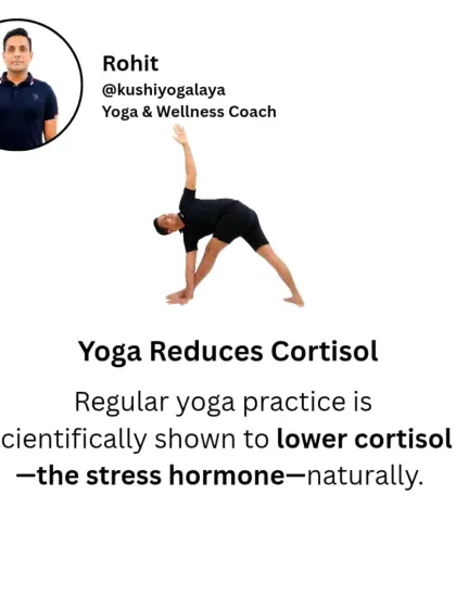 Rohit N - Yoga for Fitness and Wellness Find Calm: Yoga for Stress & Mental Wellness photo 12