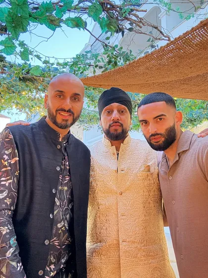 Me with my brothers from Kudos Music and Drumline Entertainment in Marbella. The energy when we all get together is unmatched.