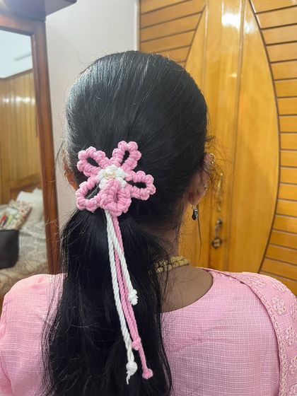 Eshtyles - Handcrafted Macrame Bags & Accessories Hand-Knotted Hair Accessories photo 4