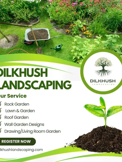 Our range of services is designed to cover all your landscaping needs. We specialize in rock gardens, lawns, roof gardens, wall designs, and even indoor living room gardens.