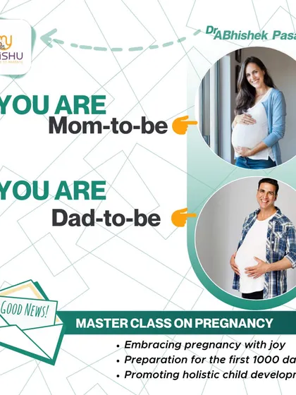 This journey is for both of you. My Masterclass on Pregnancy is designed for moms-to-be and dads-to-be, providing the knowledge and tools to embrace pregnancy with joy. Together, we prepare for the first 1000 days and promote holistic child development, turning this time into a shared adventure.