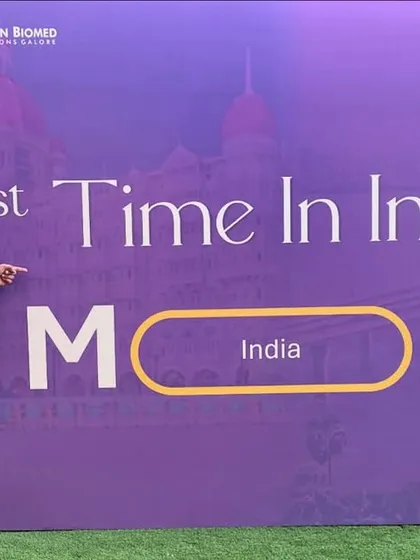 I am committed to bringing the best global techniques to India, such as the Aptos thread lift methods. Here I am at the MOA India event, which introduced these advanced non-surgical facelift procedures.