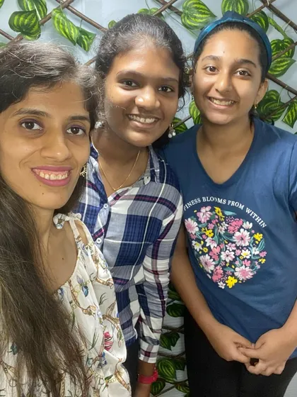 My students are my pride. Creating a supportive and friendly learning environment is important to me, and I love capturing these happy moments from our nail classes.