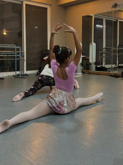 Our ballet recap shows the hard work and dedication of our students. We focus on building a strong foundation through exercises like splits, backbends, and barre work.