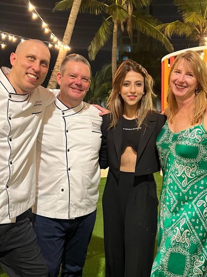 Only smiles when I'm around these wonderful people. It's a joy to have friends all over the world.