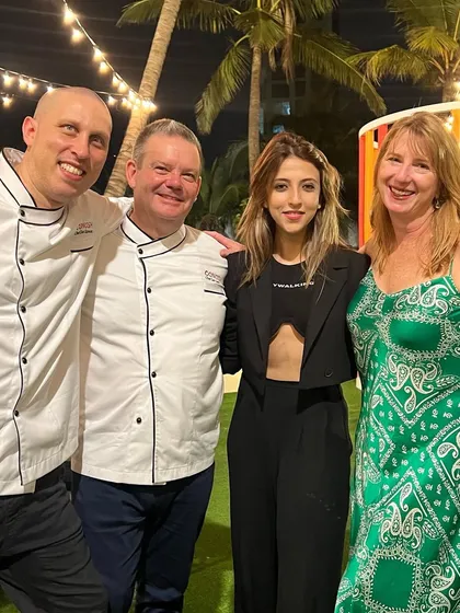 Only smiles when I'm around these wonderful people. It's a joy to have friends all over the world.
