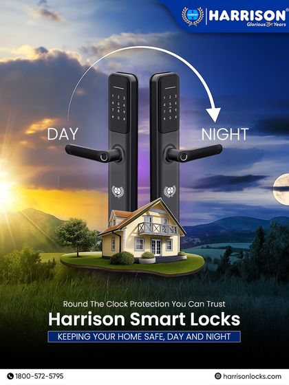 Your home deserves round-the-clock protection you can trust. Our smart locks are designed to keep your home safe day and night, because your peace of mind should never take a break.