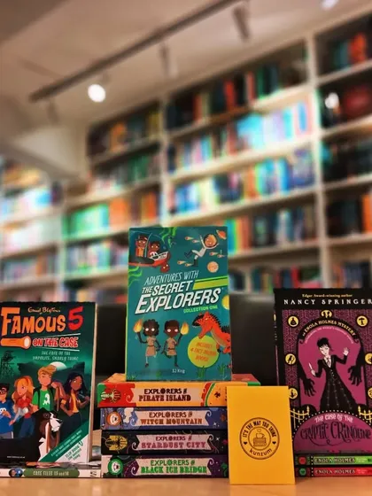 Grab your magnifying glass! We have a world of whodunits and thrilling adventures, from the Famous Five to Enid Blyton and Nancy Springer's Enola Holmes.