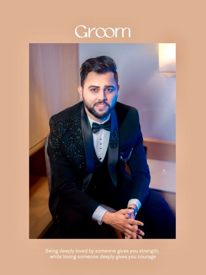 AryanGraphy Studios - Wedding & Event Photography Dapper Groom Portraits photo 4