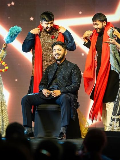 When your friends take choreography seriously, you get hilarious and memorable moments like this on stage.