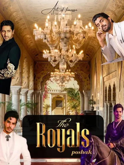 Now for the men of "The Royals." This series explores the signature styles of the modern maharajas and crowned strategists from the show.
