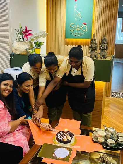 Celebrating together as a family. We treat our employees with the same care and responsibility we show our clients.