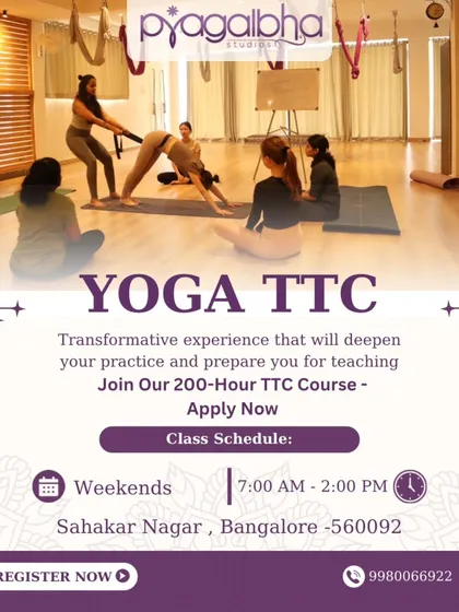 This is a transformative experience designed to deepen your practice and prepare you to teach with confidence. My 200-Hour TTC course runs on weekends from 7:00 AM to 2:00 PM, making it accessible even with a busy schedule.