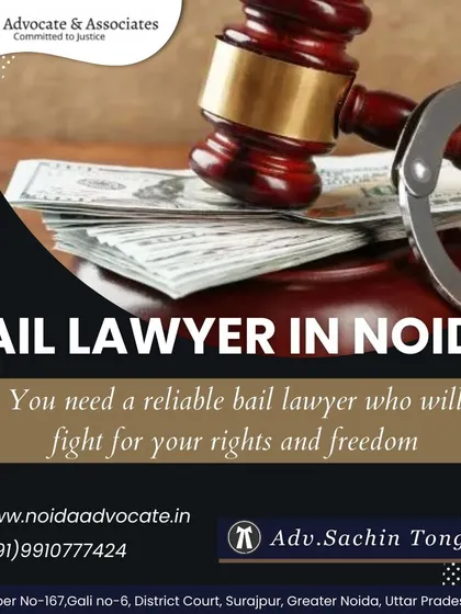 When your freedom is on the line, you need a reliable bail lawyer in Noida who will fight for your rights. I am committed to being that advocate for you.