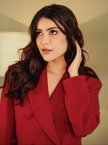 A close-up that showcases the clean skin and subtle definition of the eyes and lips.