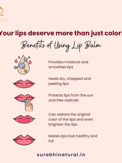 A good lip balm does more than just moisturize. It also heals dry, chapped lips, protects from the sun, and can even help restore the natural color of your lips.