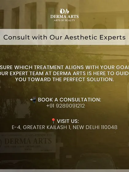 Unsure which treatment is right for you? This graphic encourages a consultation with our aesthetic experts to guide you toward the perfect solution.