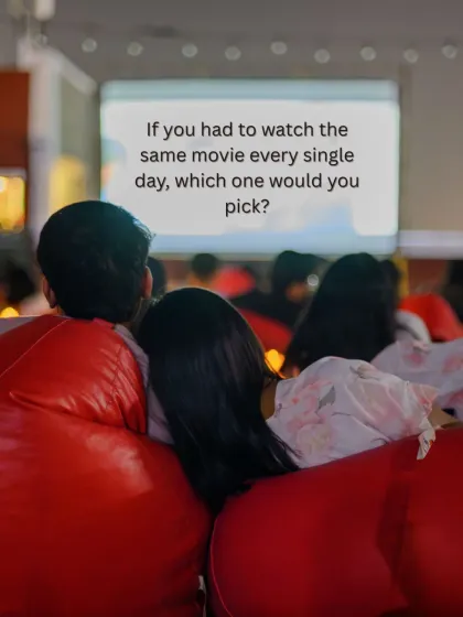 That feeling when you're so comfortable, you could watch movies here all day. This is what our screenings are all about, creating a cozy space for you to connect with the film and the people you're with.